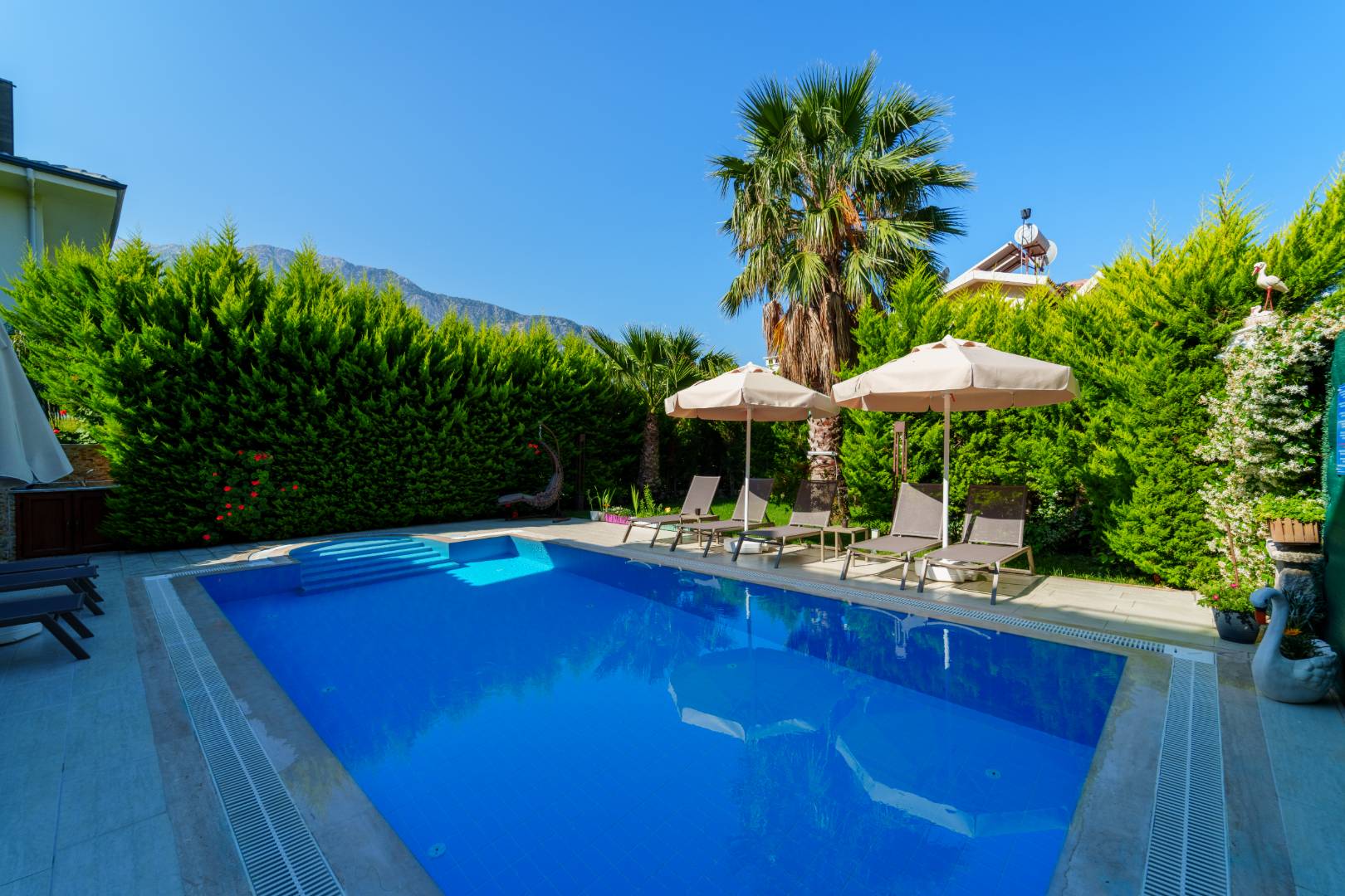 Fethiye Ölüdeniz'de Yemyeşil Bahçeli, Özel Havuzlu, Merkezi Villa 45995 — 6