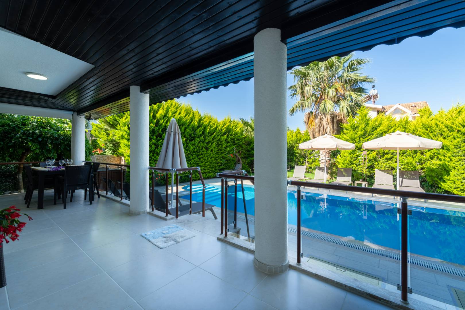 Fethiye Ölüdeniz'de Yemyeşil Bahçeli, Özel Havuzlu, Merkezi Villa 45995 — 8