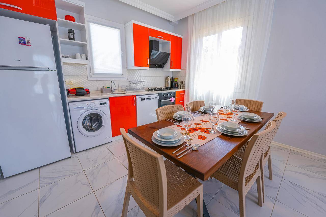 Fethiye Yanıklar'da Çekirdek Ailelere Uygun, Özel Havuzlu, Kiralık Villa