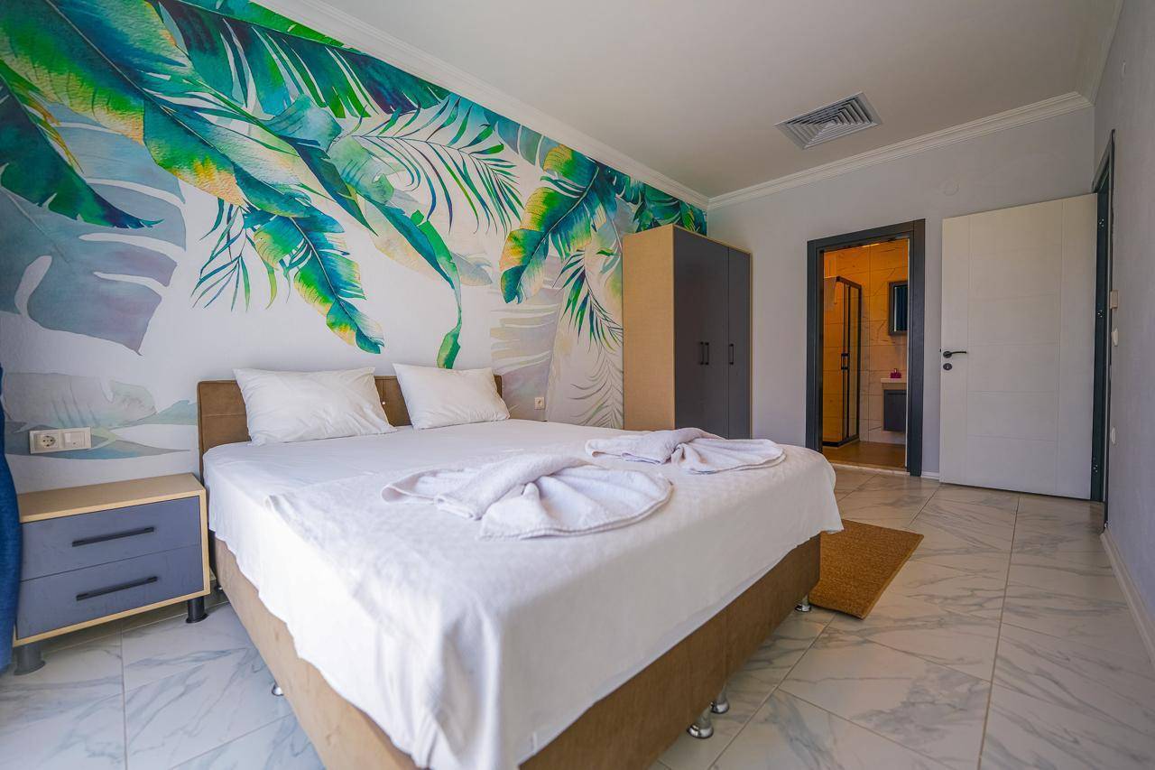 Fethiye Yanıklar'da Çekirdek Ailelere Uygun, Özel Havuzlu, Kiralık Villa