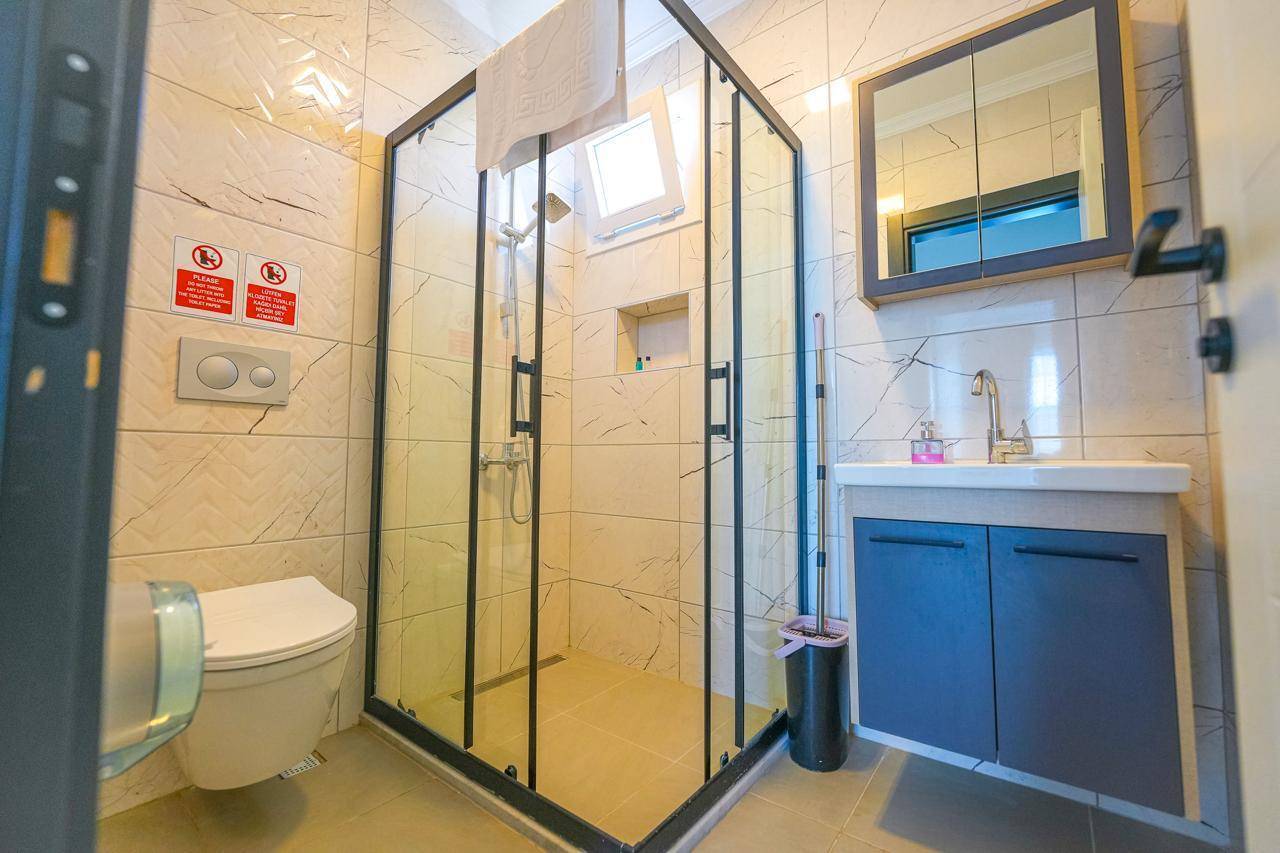 Fethiye Yanıklar'da Çekirdek Ailelere Uygun, Özel Havuzlu, Kiralık Villa