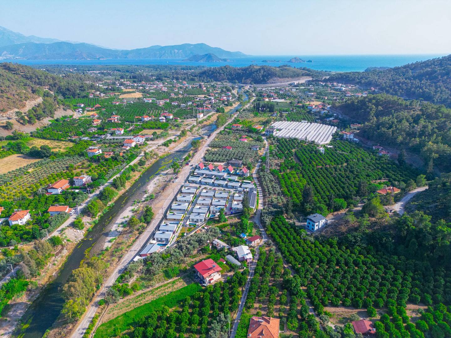 Fethiye Yanıklar'da Site İçerisinde, Özel Havuzlu, Kiralık Bungalov