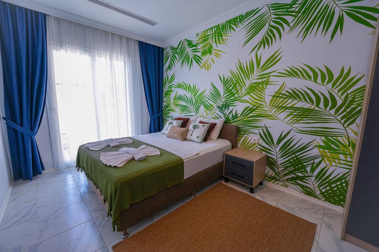 Fethiye Yanıklar'da Tesis İçerisinde, Kahvaltı Dahil, Konforlu Villa