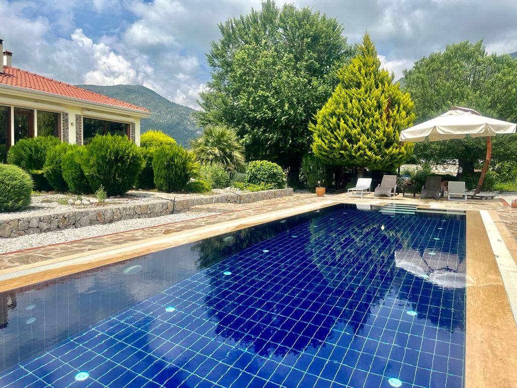 Fethiye Yeşilüzümlü'de Çocuklu Ailelere Uygun, Özel Havuzlu, Lüks Villa 46333 — 2