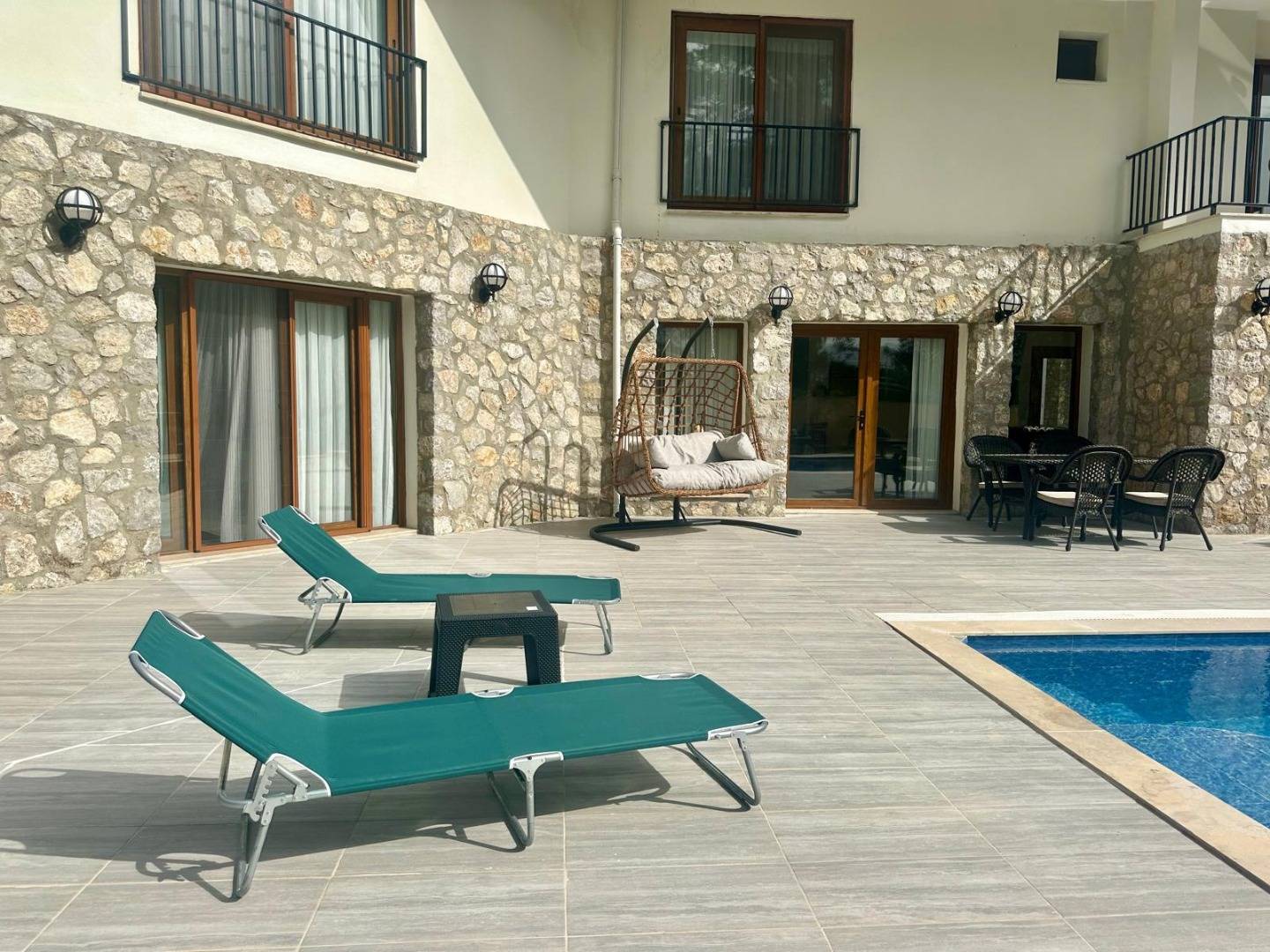 Fethiye Yeşilüzümlü'de Gözlerden Uzak Konumda, Özel Havuzlu, Geniş Villa 45830 — 3