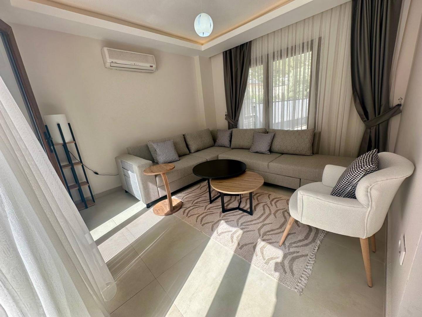 Fethiye Yeşilüzümlü'de Gözlerden Uzak Konumda, Özel Havuzlu, Geniş Villa 45830 — 7