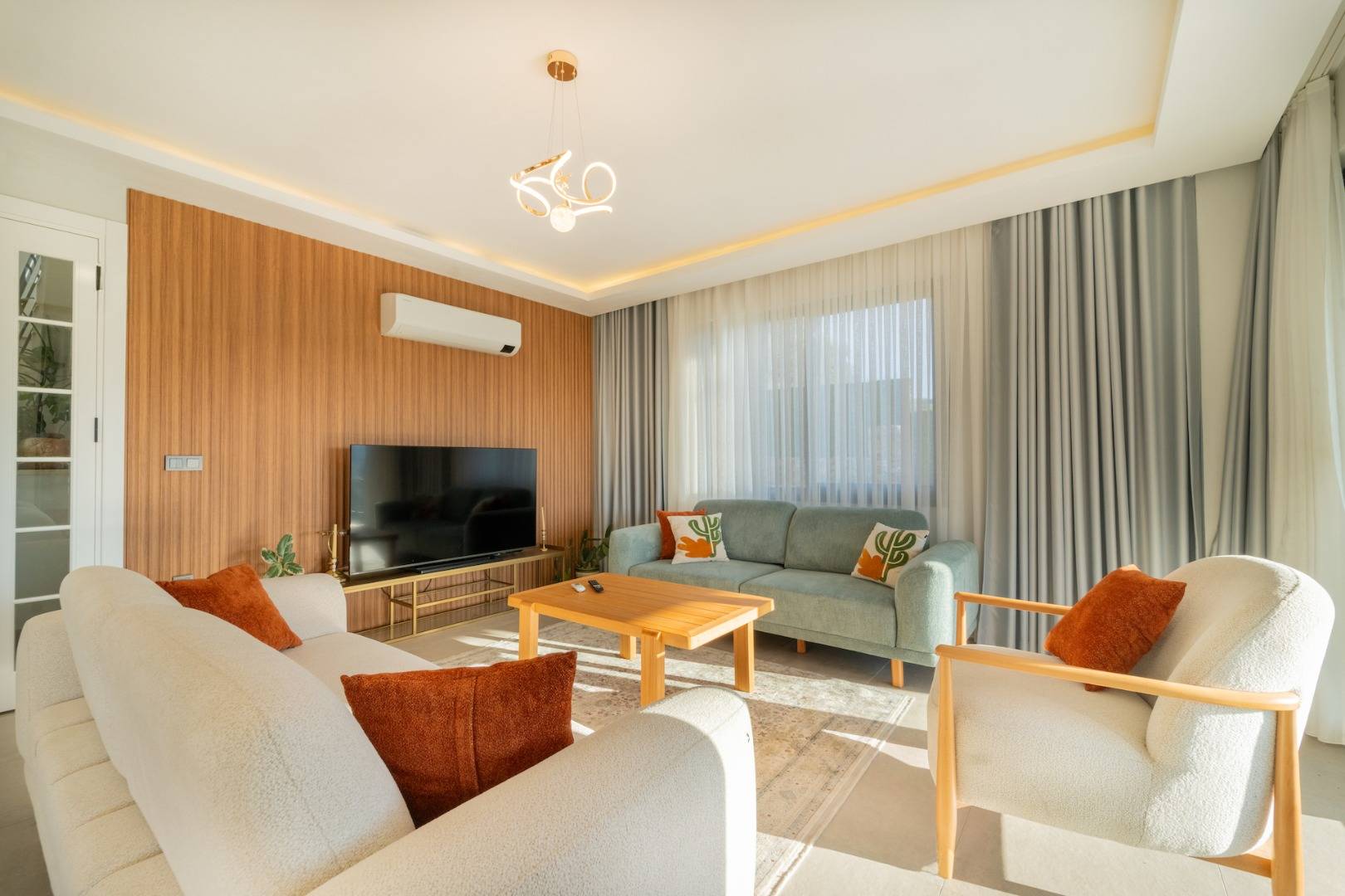 Fethiye Yeşilüzümlü'de Huzurlu Doğada, Özel Havuzlu, Konforlu Villa 45928 — 7