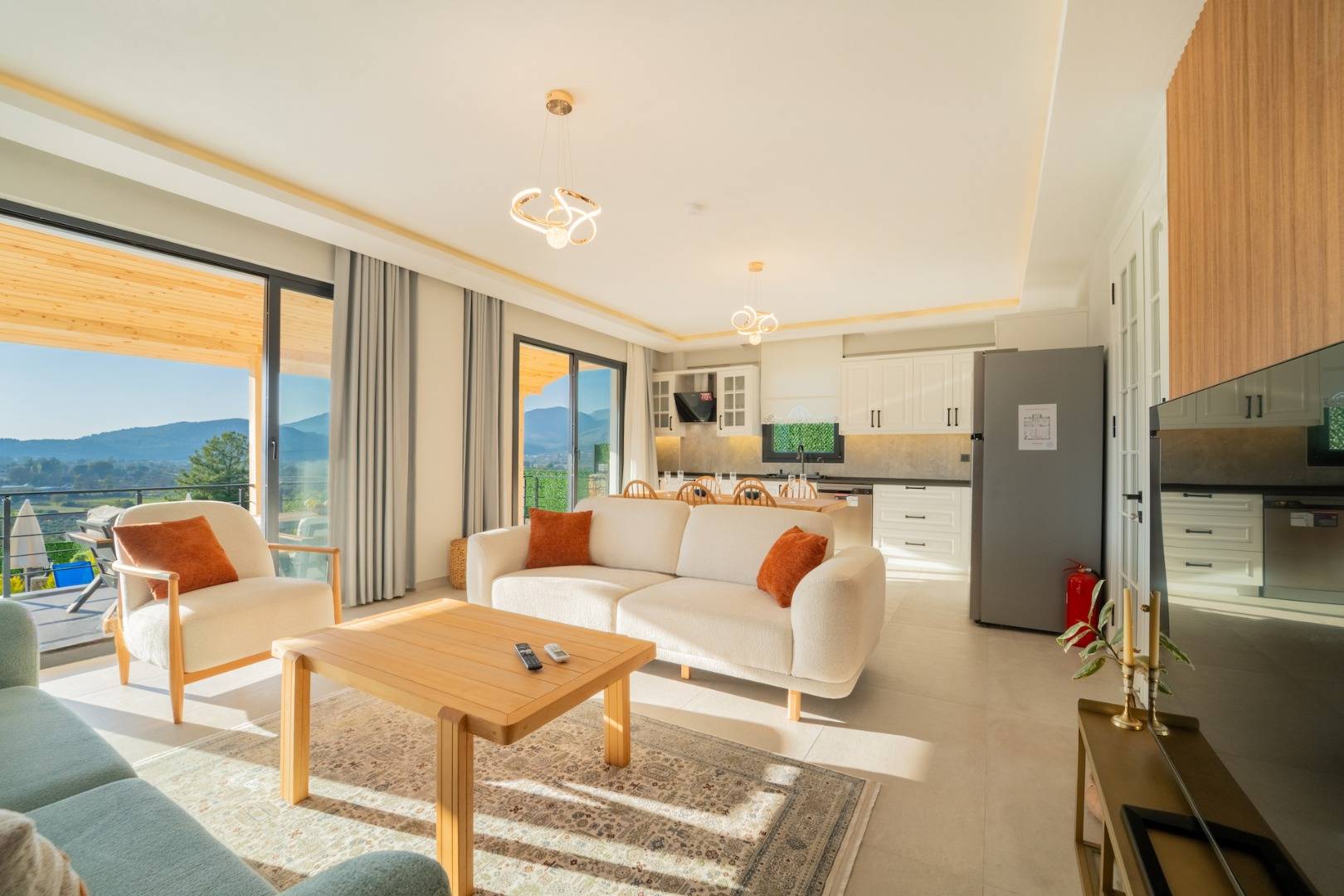 Fethiye Yeşilüzümlü'de Huzurlu Doğada, Özel Havuzlu, Konforlu Villa 45928 — 8