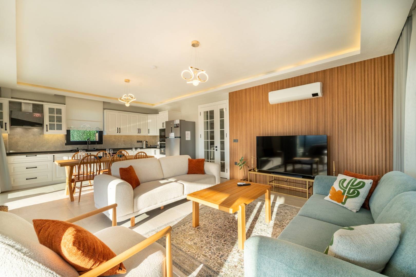 Fethiye Yeşilüzümlü'de Huzurlu Doğada, Özel Havuzlu, Konforlu Villa 45928 — 9
