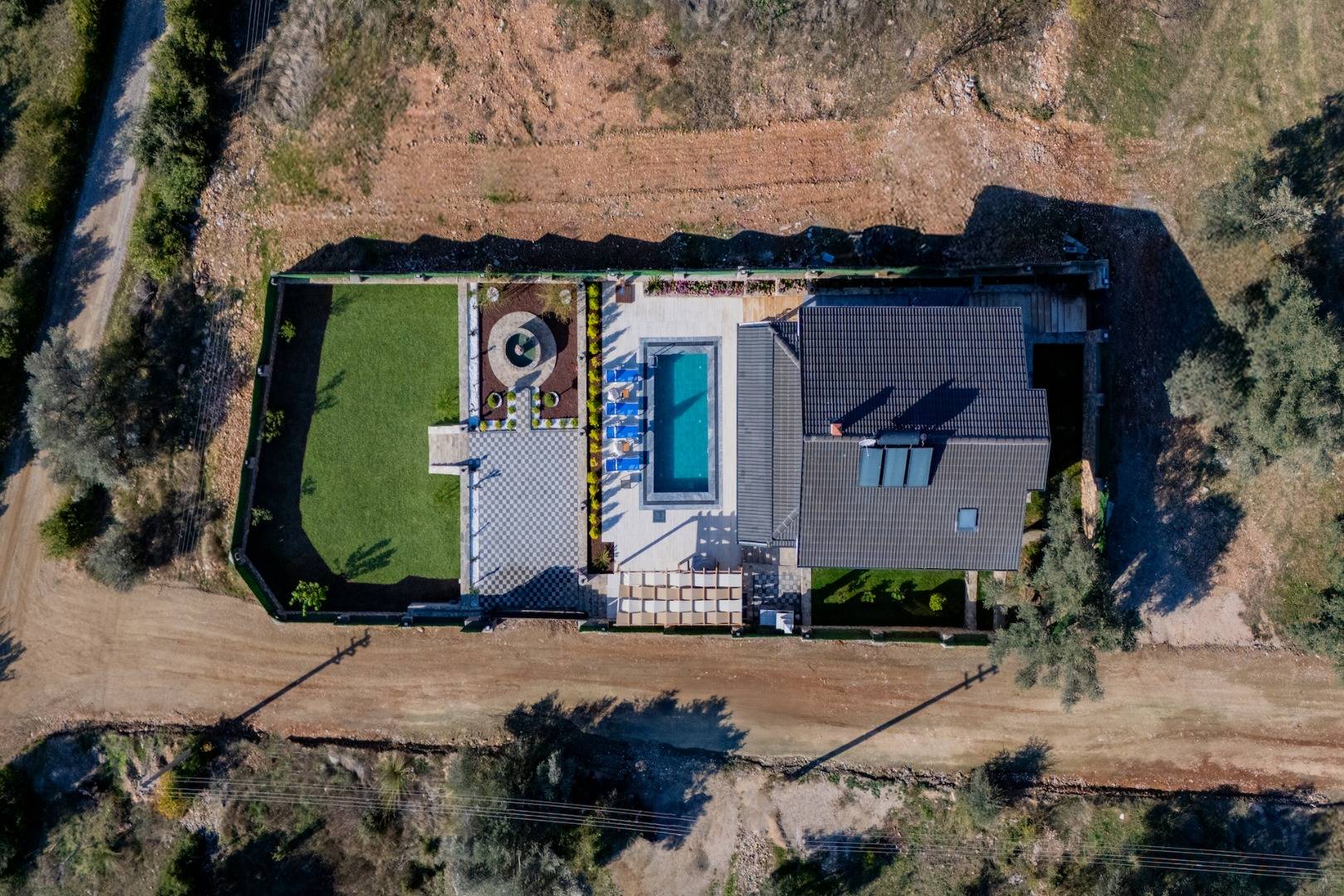 Fethiye Yeşilüzümlü'de Huzurlu Doğada, Özel Havuzlu, Konforlu Villa