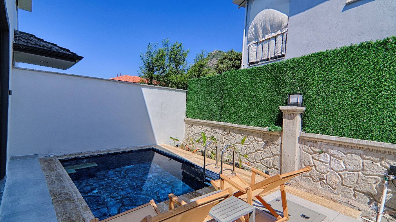 Göcek İnlice'de Sakin Konumda, Özel Havuzlu, İkiz Villa 45811 — 8