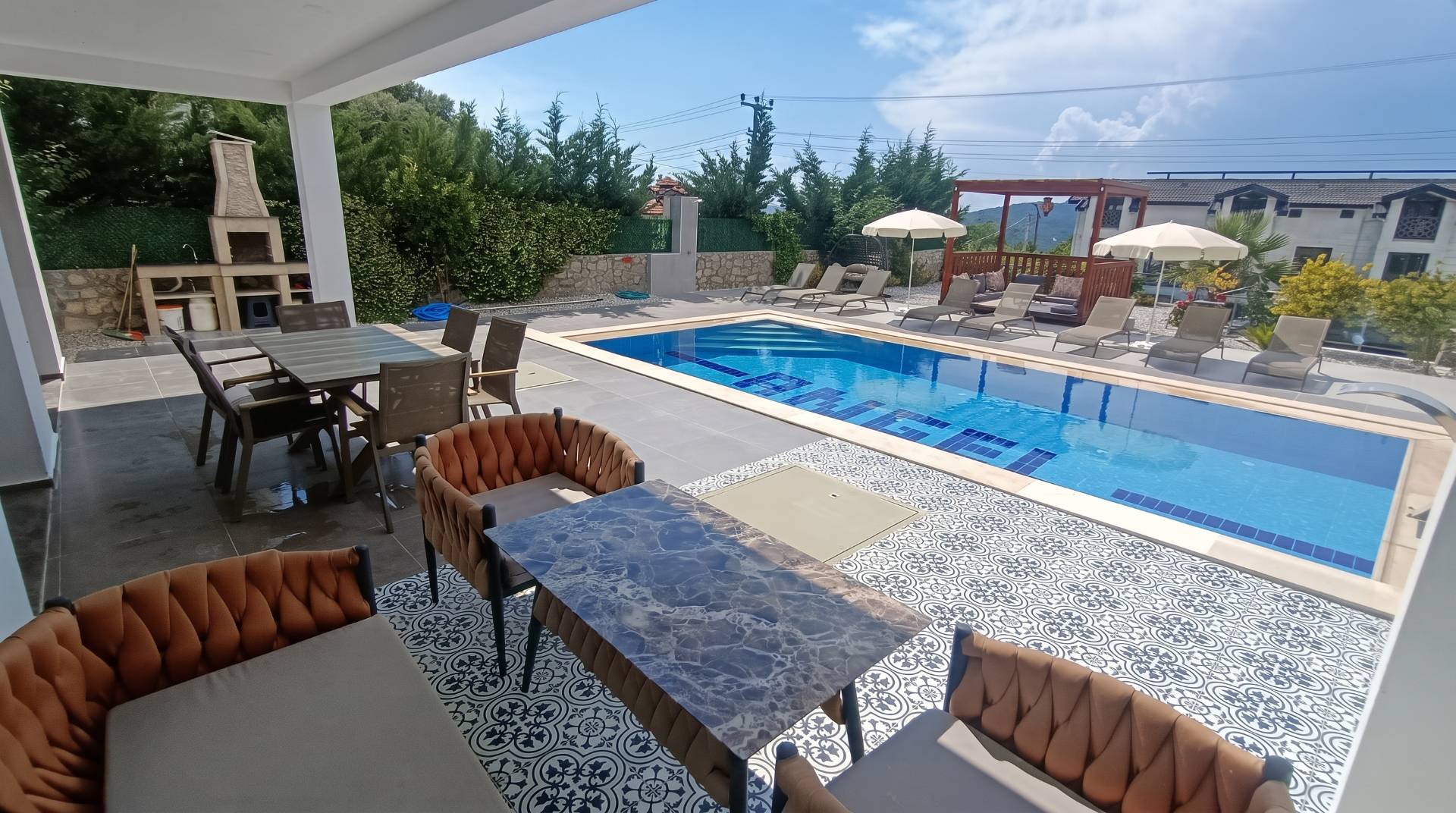 Fethiye Ölüdeniz'de Kalabalık Ailelere Uygun, Özel Havuzlu, Merkezi Villa 46222 — 5