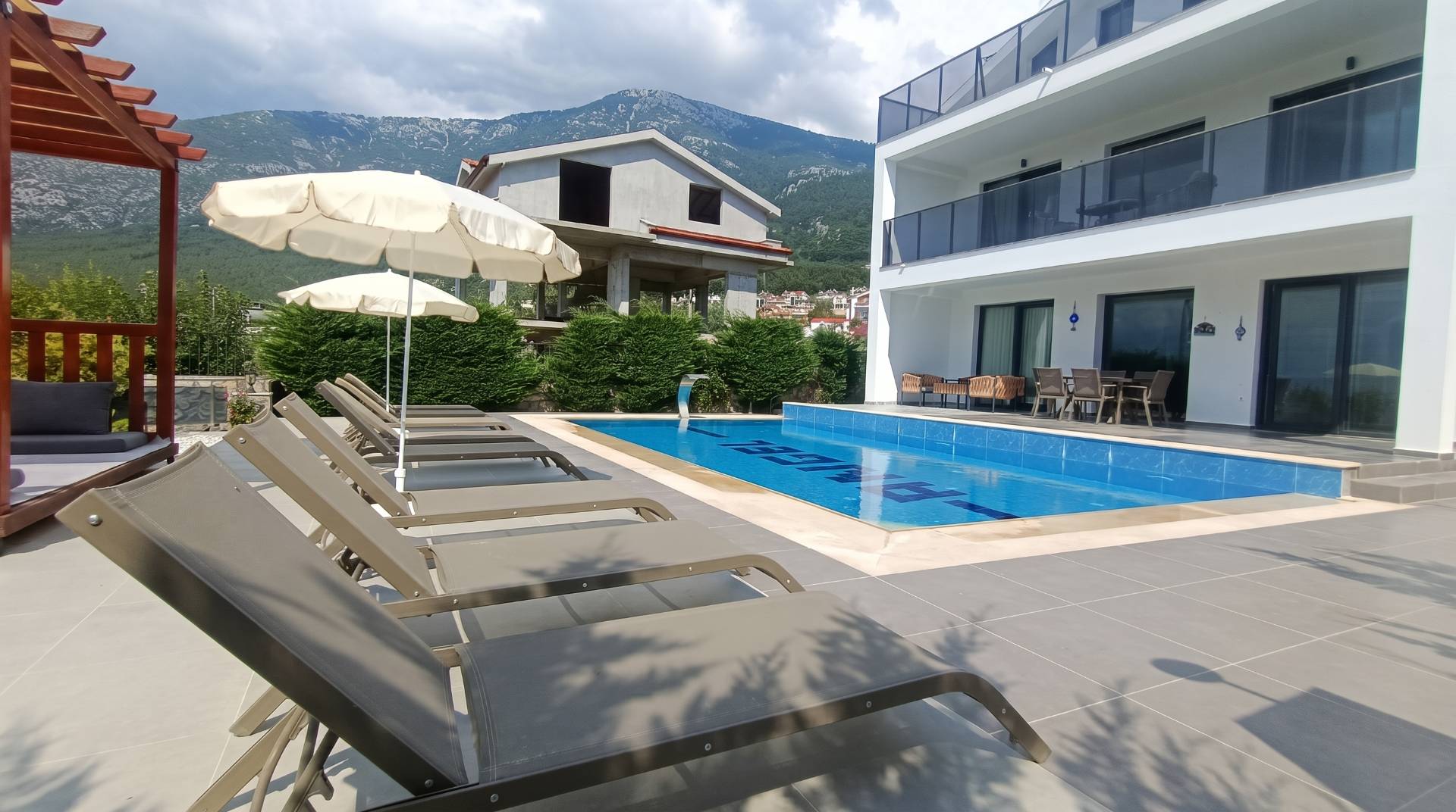 Fethiye Ölüdeniz'de Kalabalık Ailelere Uygun, Özel Havuzlu, Merkezi Villa 46222 — 4