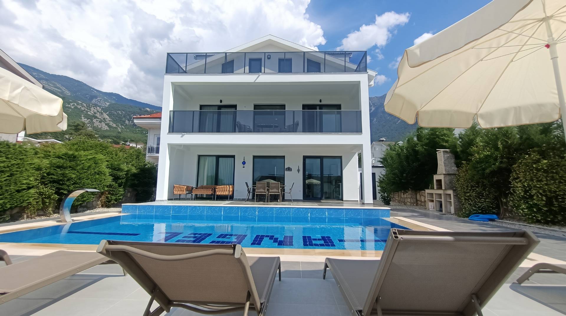 Fethiye Ölüdeniz'de Kalabalık Ailelere Uygun, Özel Havuzlu, Merkezi Villa 46222