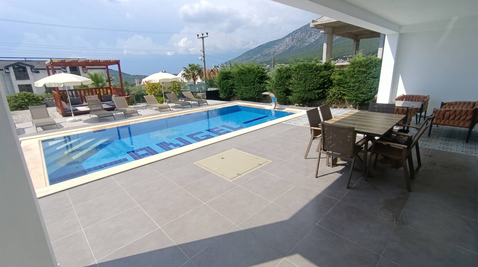 Fethiye Ölüdeniz'de Kalabalık Ailelere Uygun, Özel Havuzlu, Merkezi Villa 46222 — 2