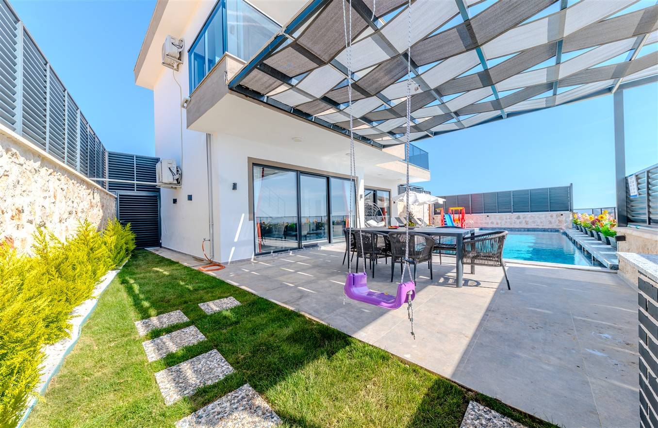 Kaş Çavdır'da Muhteşem Doğa Manzaralı, Özel Havuzlu, Jakuzili, Lüks Villa 45696 — 9