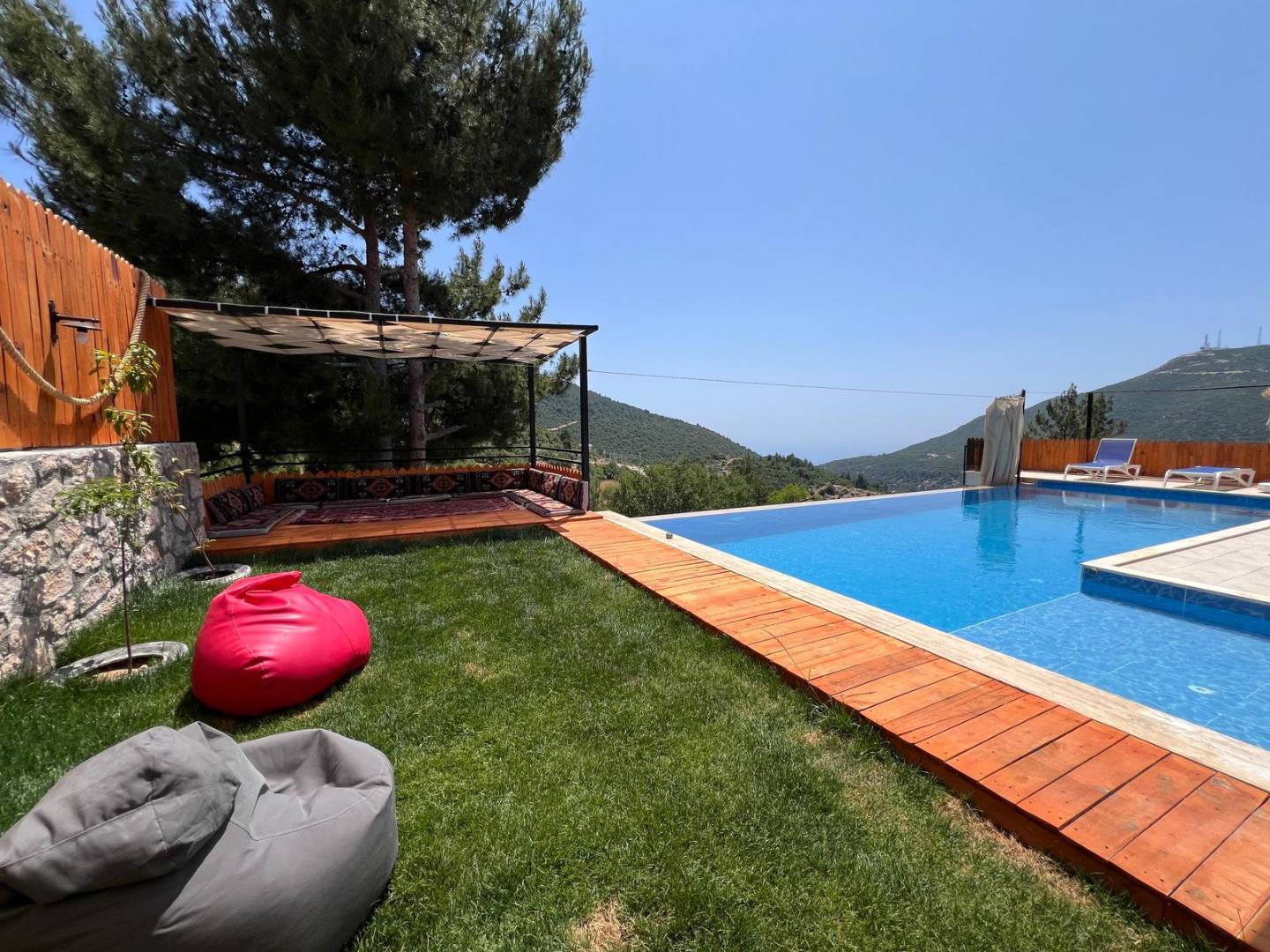 Kaş Sarıbelen'de Doğa İle İç İçe, Özel Havuzlu, 3+1 Villa