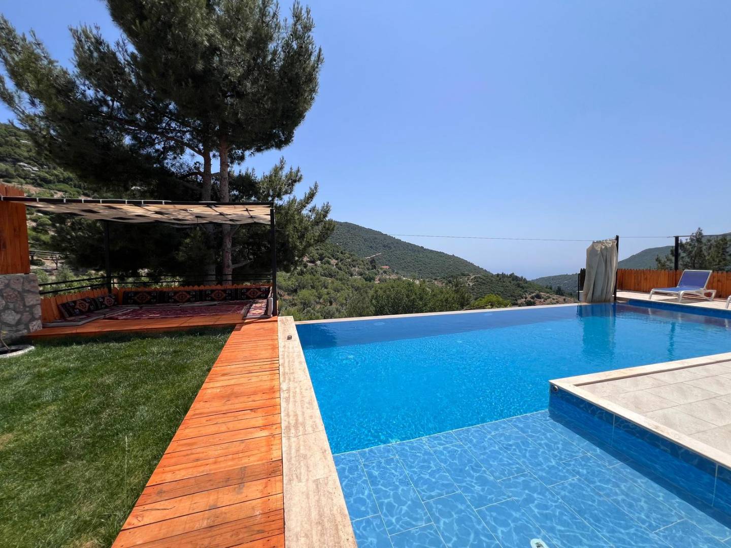 Kaş Sarıbelen'de Doğa İle İç İçe, Özel Havuzlu, 3+1 Villa 45885 — 7