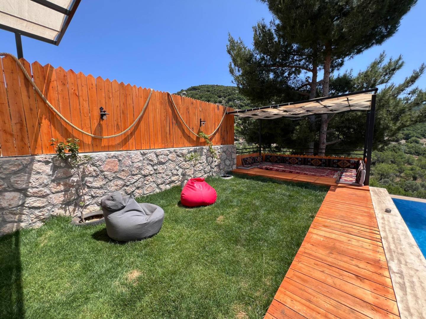Kaş Sarıbelen'de Doğa İle İç İçe, Özel Havuzlu, 3+1 Villa
