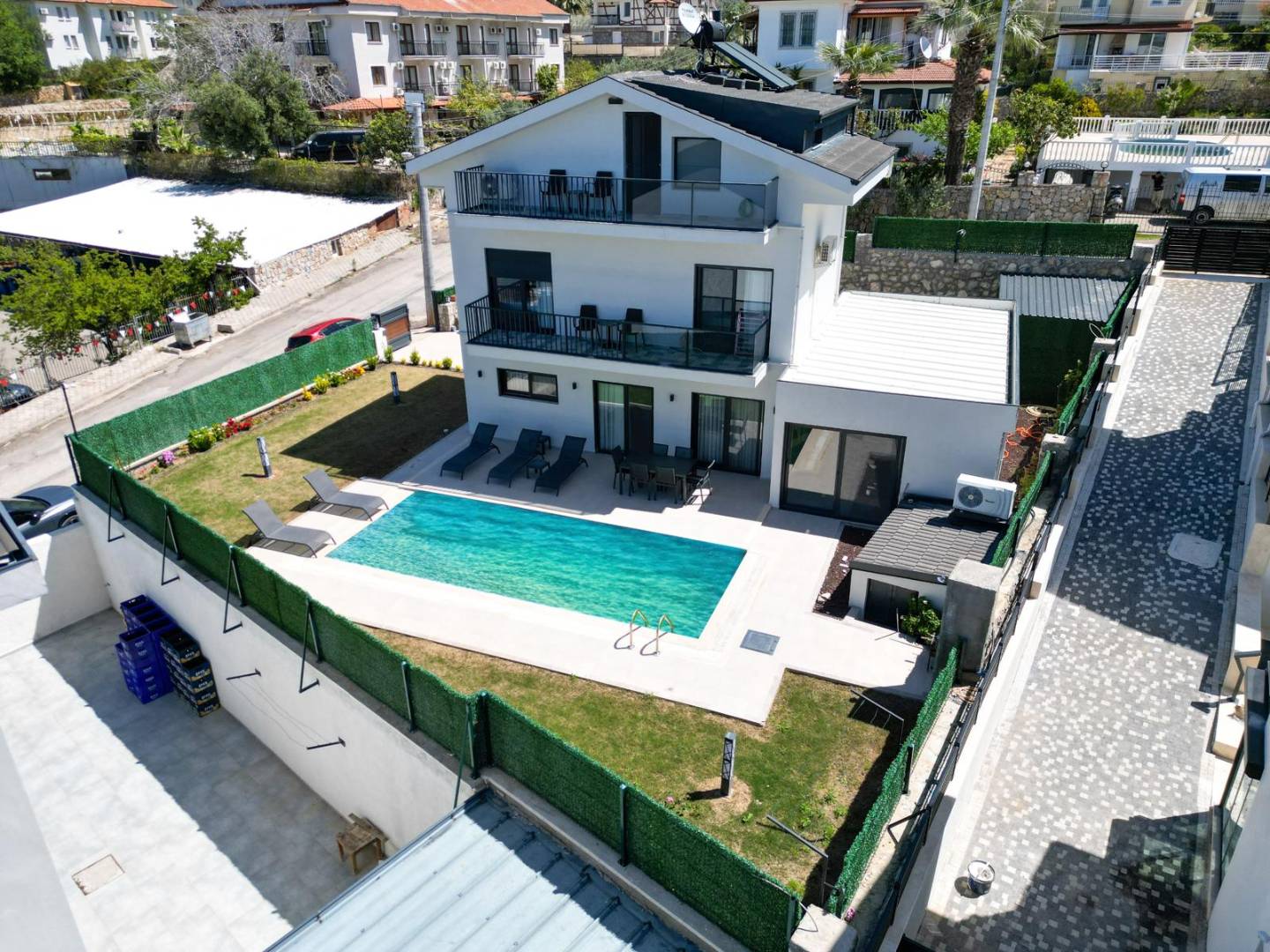 Fethiye Ölüdeniz'de Huzur Dolu Doğada, Özel Havuzlu, Merkezi Villa 45886 — 2