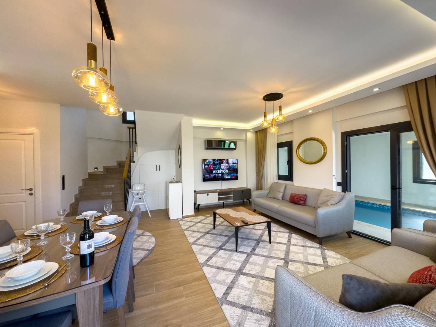 Fethiye Ölüdeniz'de Huzur Dolu Doğada, Özel Havuzlu, Merkezi Villa 45886 — 5