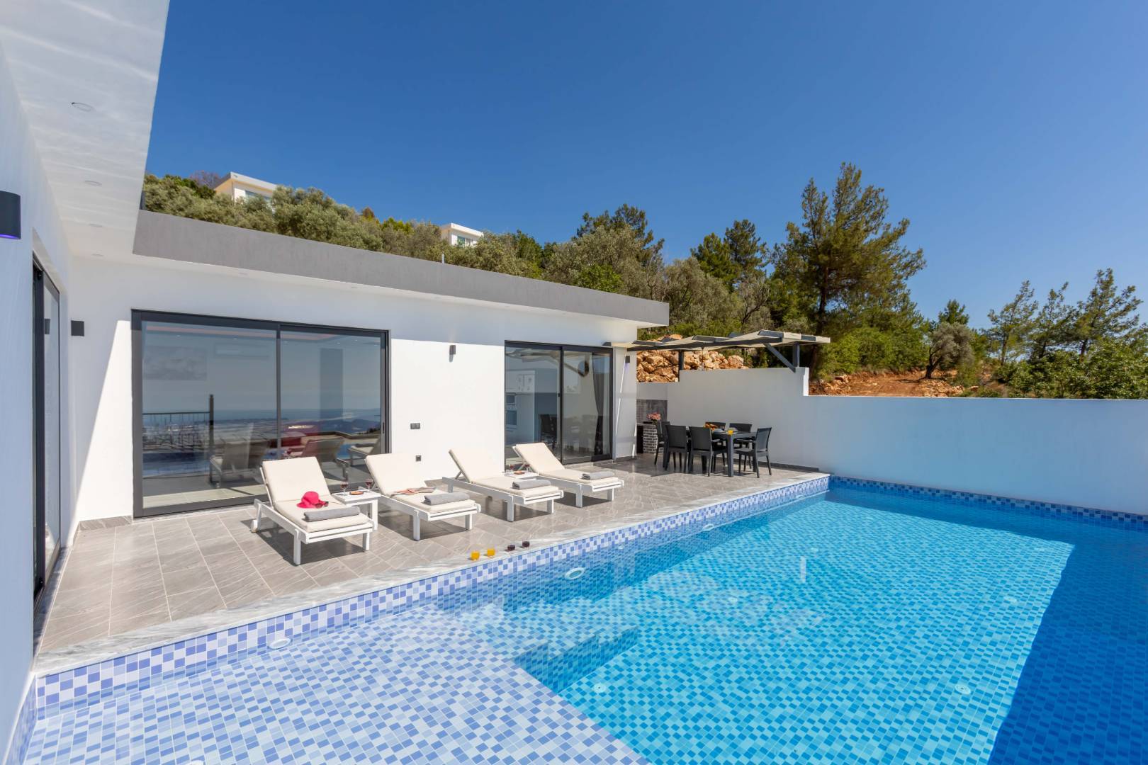 Kaş İslamlar'da Doğa İle İç İçe, Özel Havuzlu, Jakuzili Villa 45799 — 2