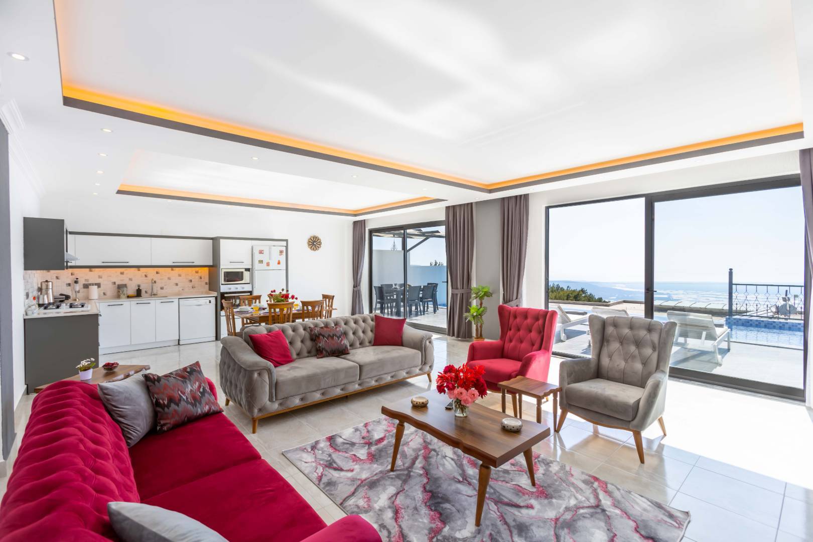 Kaş İslamlar'da Doğa İle İç İçe, Özel Havuzlu, Jakuzili Villa