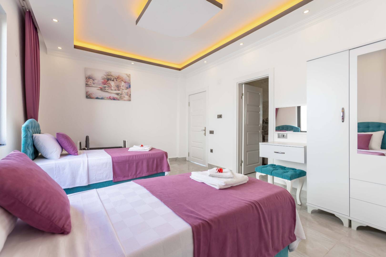 Kaş İslamlar'da Doğa İle İç İçe, Özel Havuzlu, Jakuzili Villa