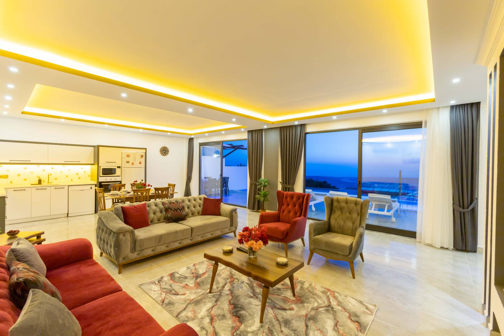 Kaş İslamlar'da Doğa İle İç İçe, Özel Havuzlu, Jakuzili Villa
