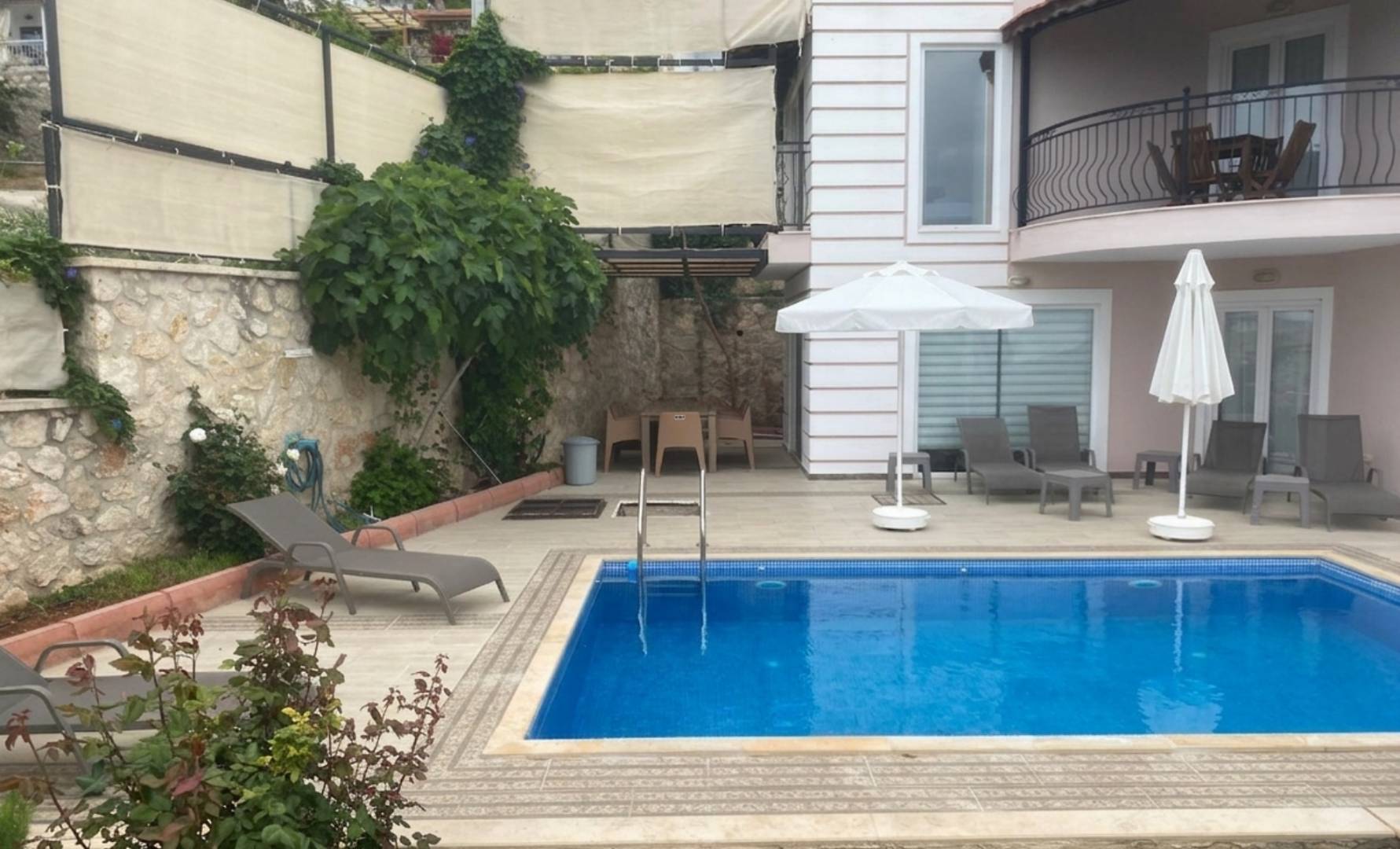 Kaş Bezirgan'da Sakin Konumda, Özel Havuzlu, 8 Kişilik Villa 45895 — 3