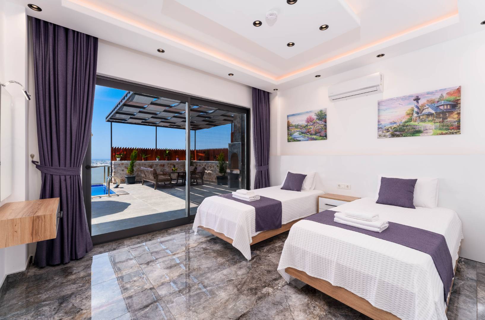 Kaş Çavdır'da Muhteşem Doğada, Özel Havuzlu, Jakuzili Villa