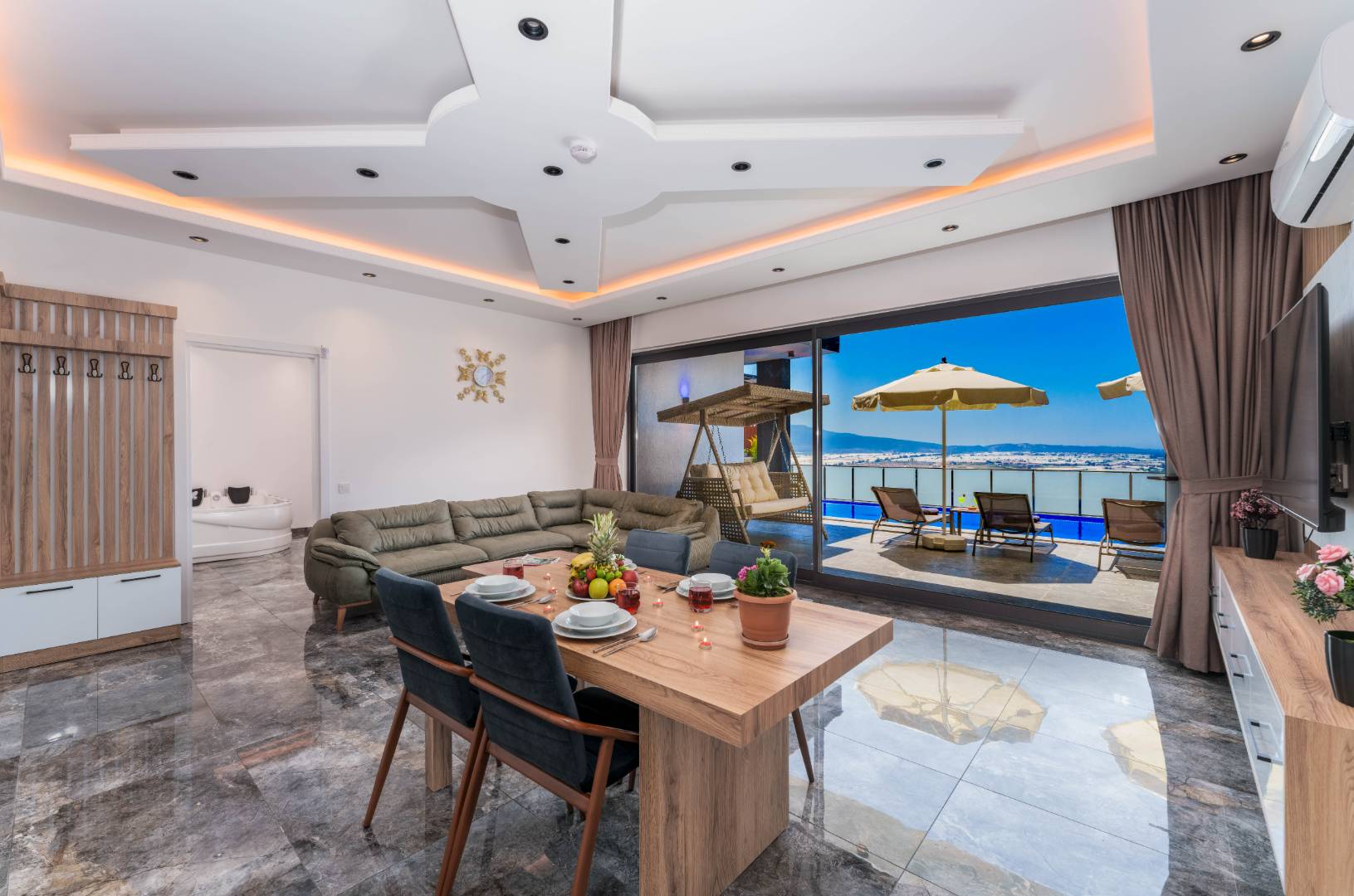 Kaş Çavdır'da Muhteşem Doğada, Özel Havuzlu, Jakuzili Villa