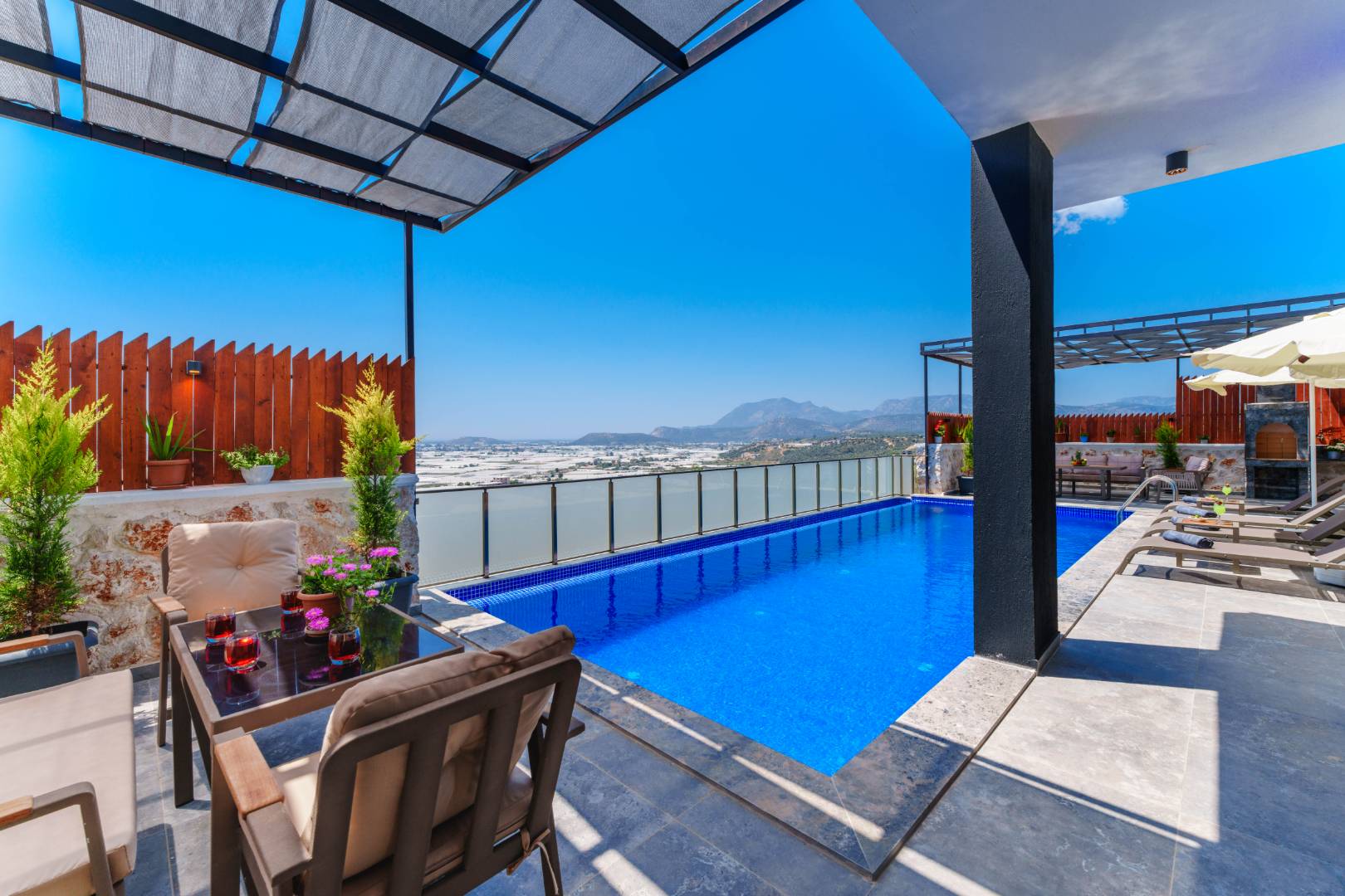 Kaş Çavdır'da Muhteşem Doğada, Özel Havuzlu, Jakuzili Villa