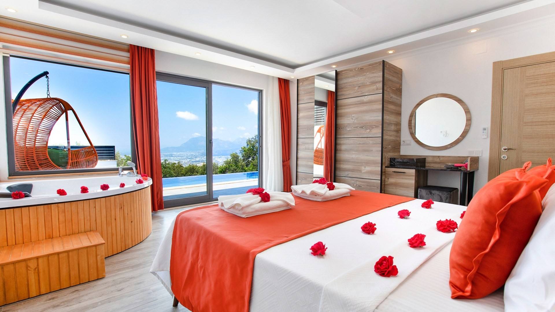 Kaş Üzümlü'de Muhteşem Doğa Manzaralı, Özel Havuzlu, Jakuzili, Huzurlu Villa 45712 — 6