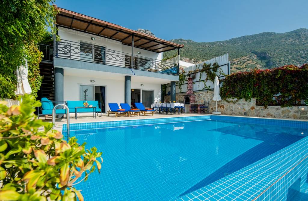 Kaş İslamlar'da Kalabalık Ailelere Uygun, Özel Havuzlu, Manzaralı Villa 45966 — 4