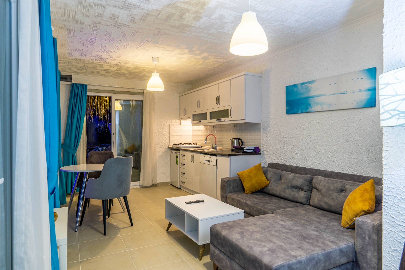 Kalkan Kördere'de Deniz Manzaralı, Özel Havuzlu, Balayı Villası