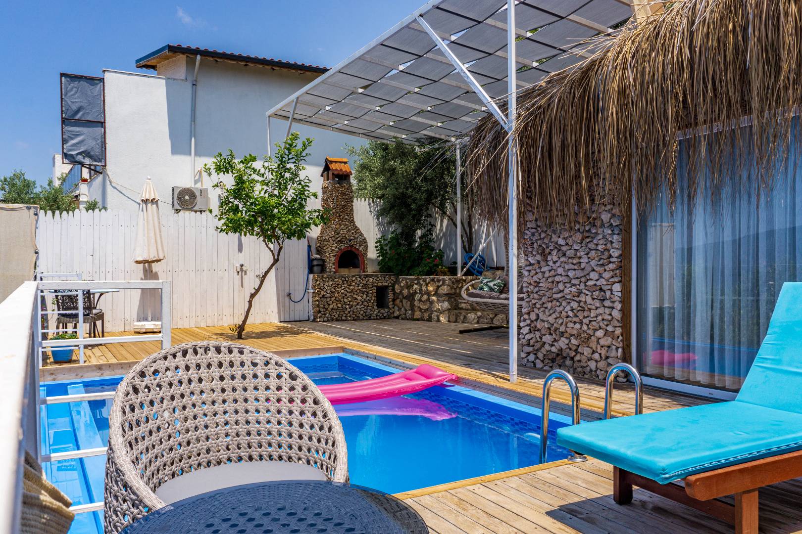 Kalkan Kördere'de Deniz Manzaralı, Özel Havuzlu, Balayı Villası 33962 — 8