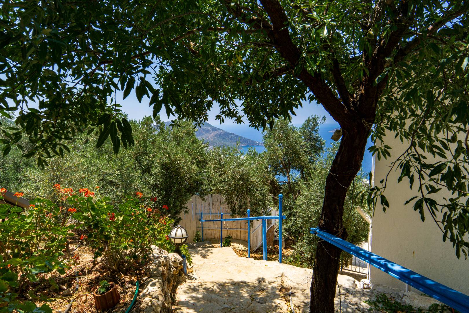 Kalkan Kördere'de Deniz Manzaralı, Özel Havuzlu, Balayı Villası