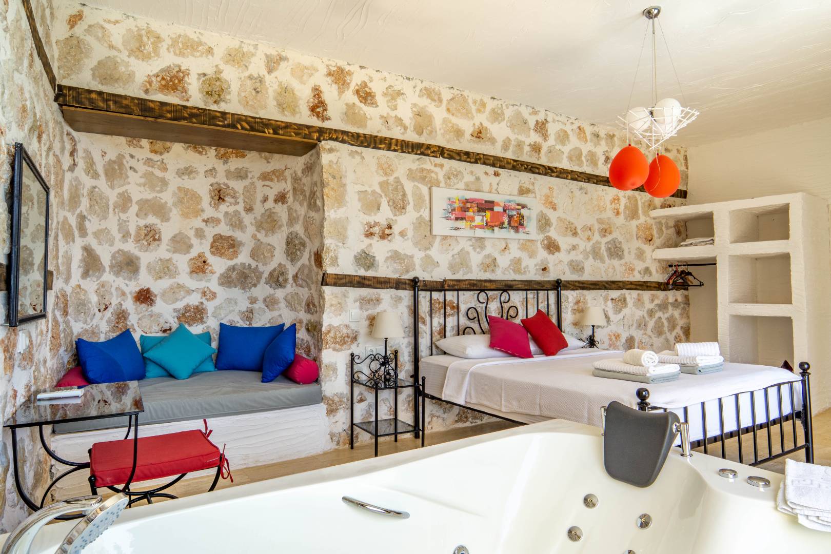 Kalkan Kördere'de Eşsiz Deniz Manzaralı, Özel Havuzlu, Balayı Villası
