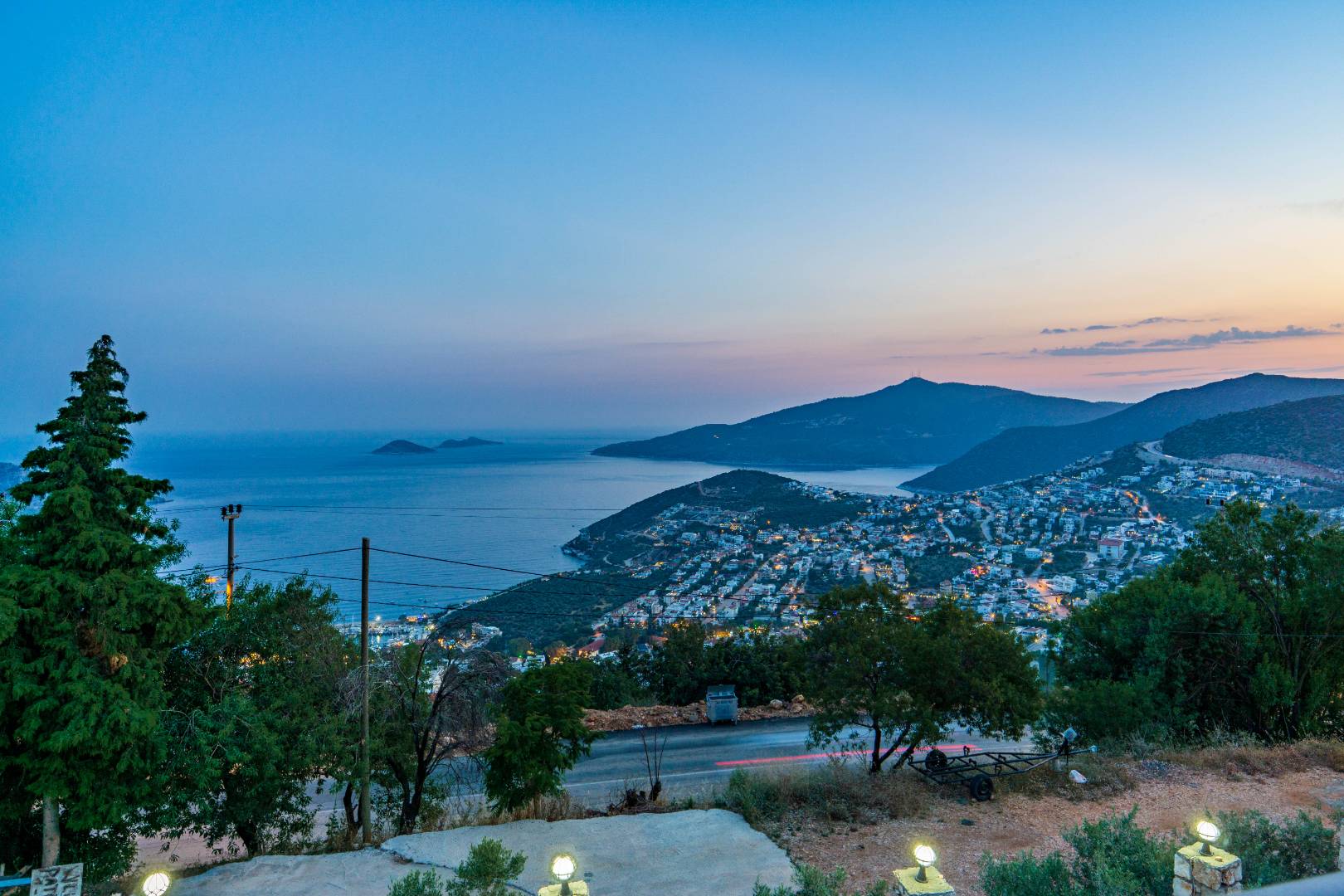 Kalkan Kördere'de Eşsiz Deniz Manzaralı, Özel Havuzlu, Balayı Villası