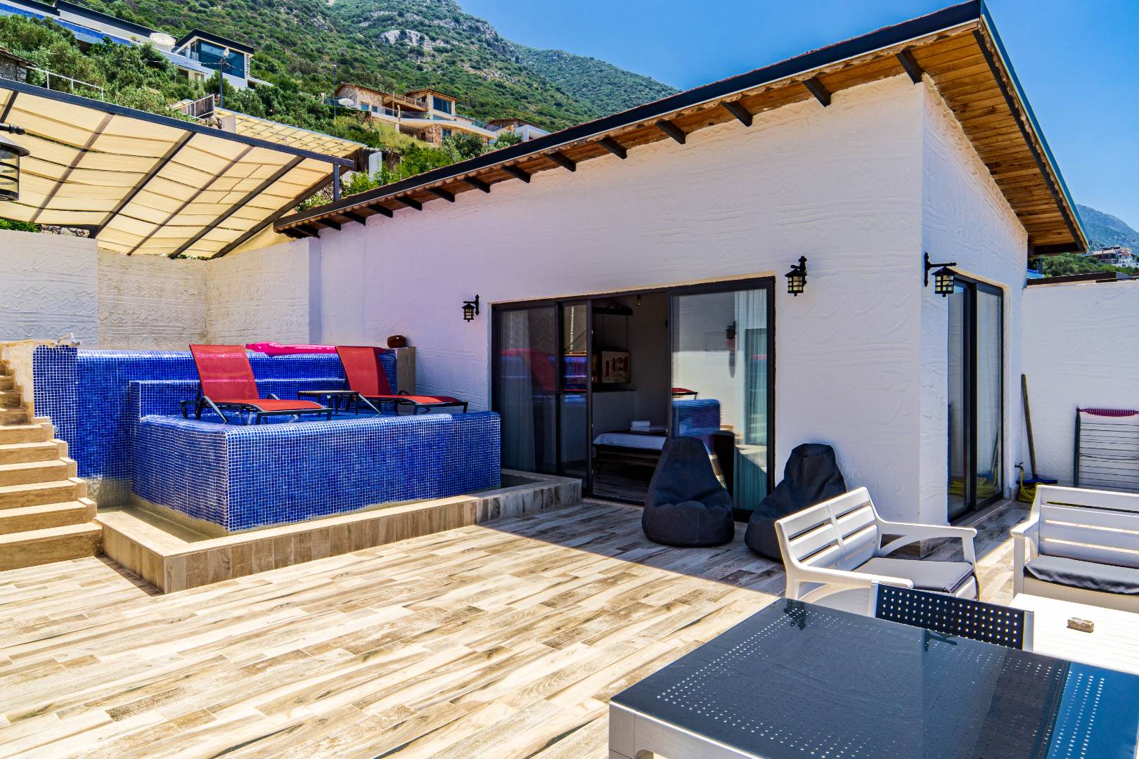 Kaş Bezirgan'da Balayı Çiftlerine Uygun, Özel Havuzlu, Kiralık Villa 33967 — 9