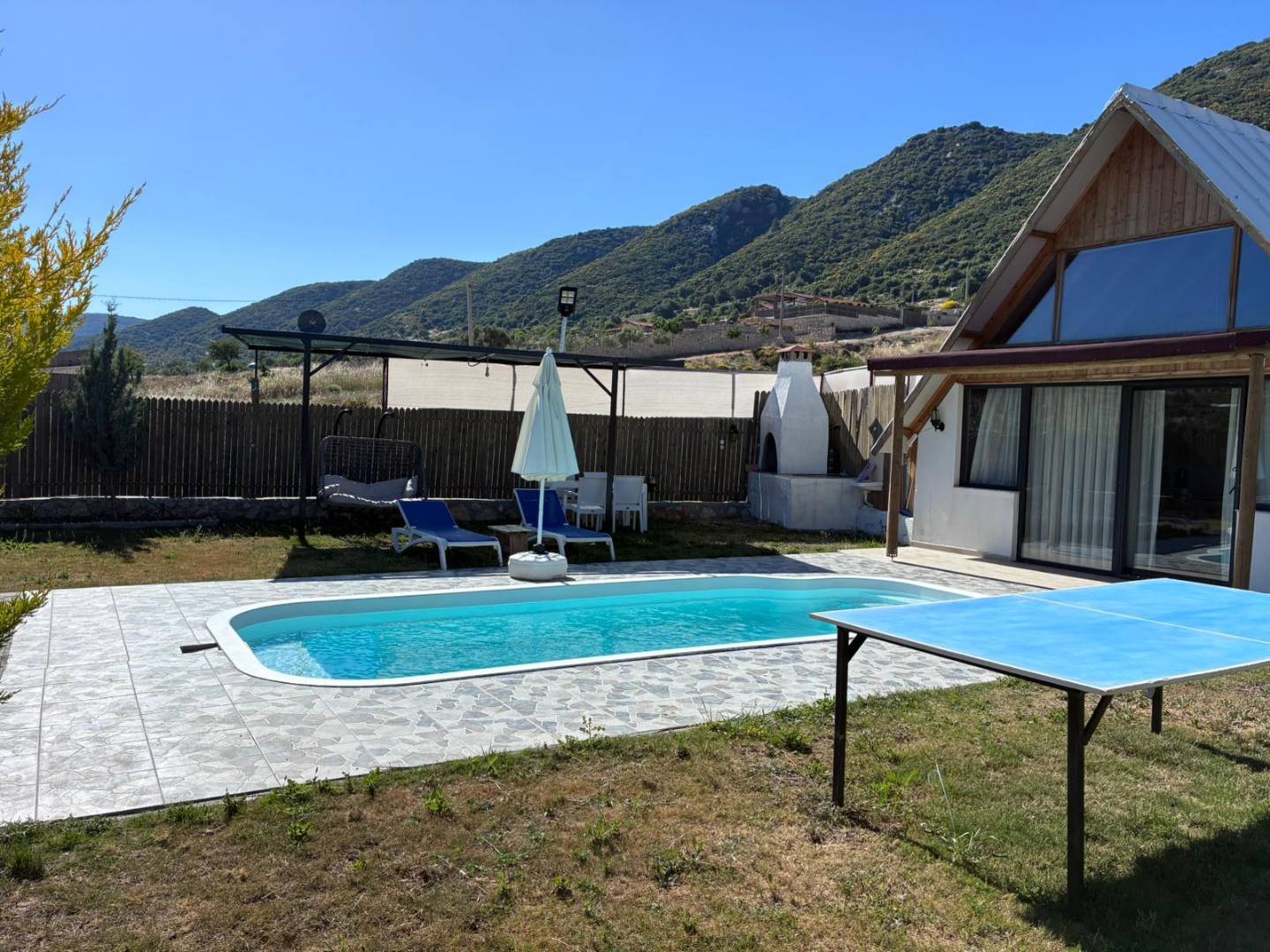 Kalkan Sarıbelen'de Doğa İçerisinde, Özel Havuzlu, Jakuzili Bungalov