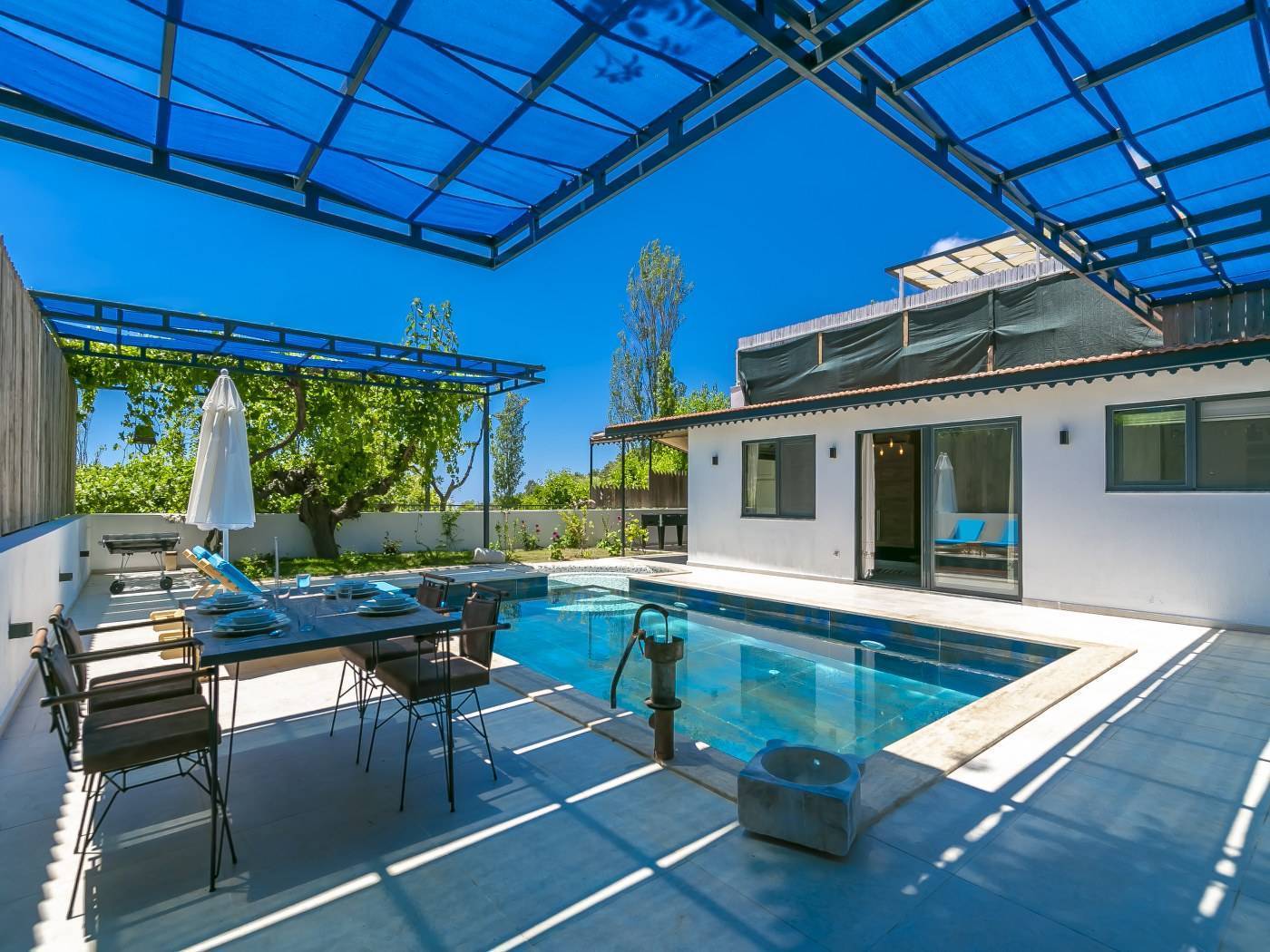 Kaş İslamlar'da Huzurlu Doğada, Özel Havuzlu, Jakuzili Villa 45341 — 3