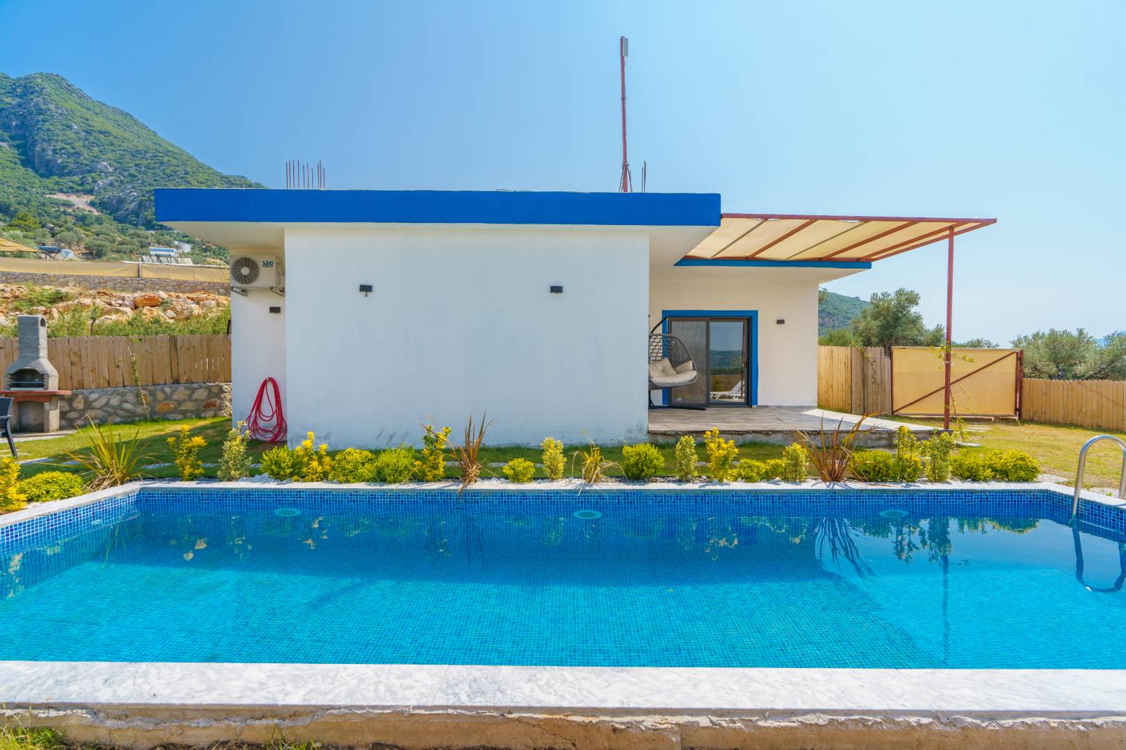 Kaş Aklar'da Enfes Doğa İçerisinde, Özel Havuzlu, 2+1 Villa 46087 — 2