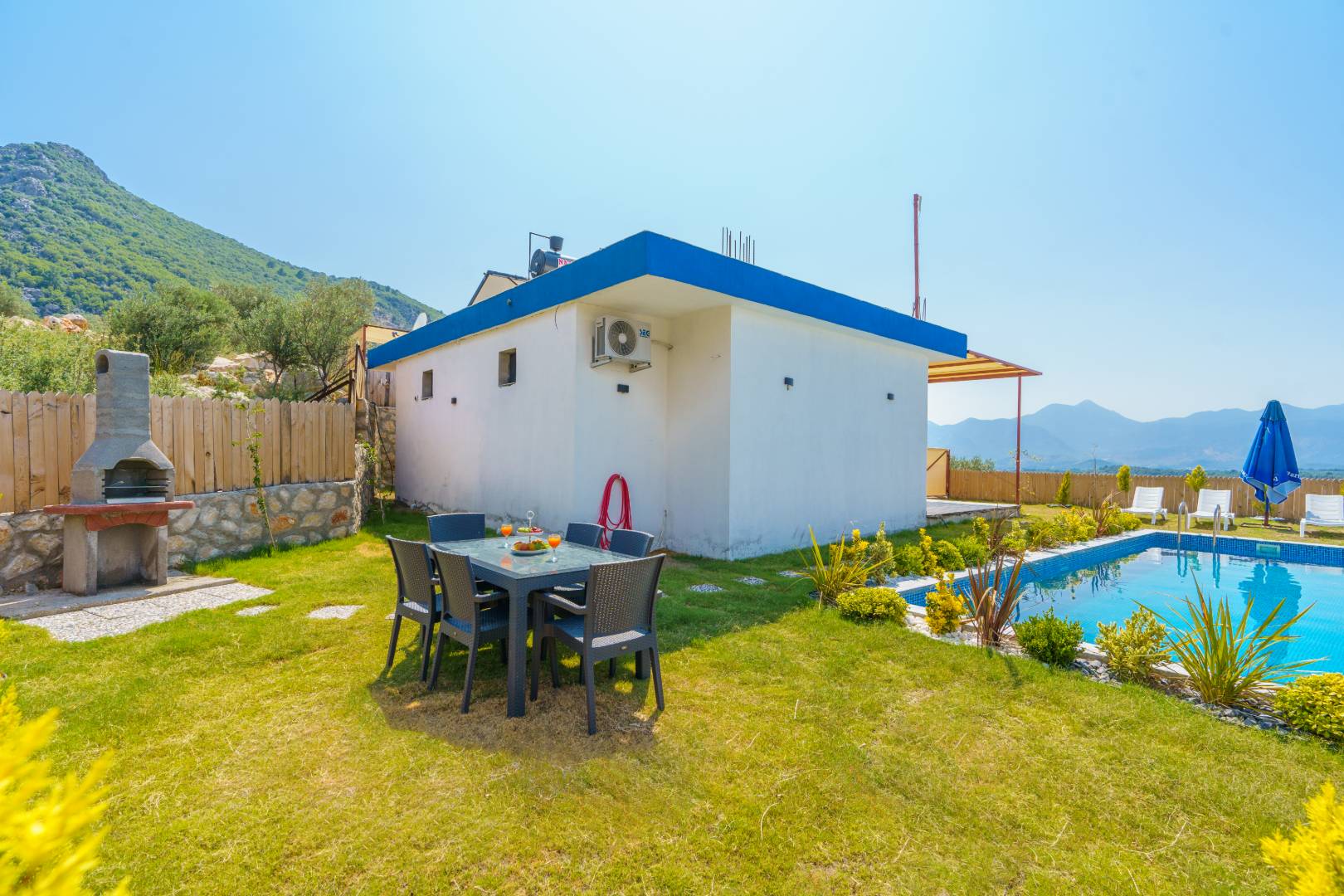 Kaş Aklar'da Enfes Doğa İçerisinde, Özel Havuzlu, 2+1 Villa 46087 — 5