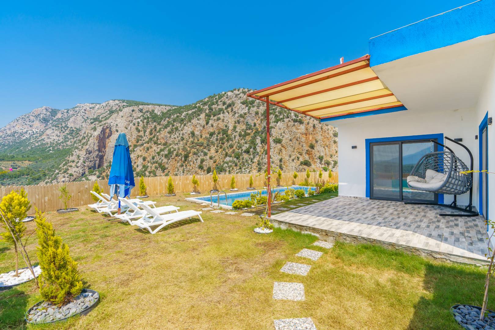 Kaş Aklar'da Enfes Doğa İçerisinde, Özel Havuzlu, 2+1 Villa 46087 — 6