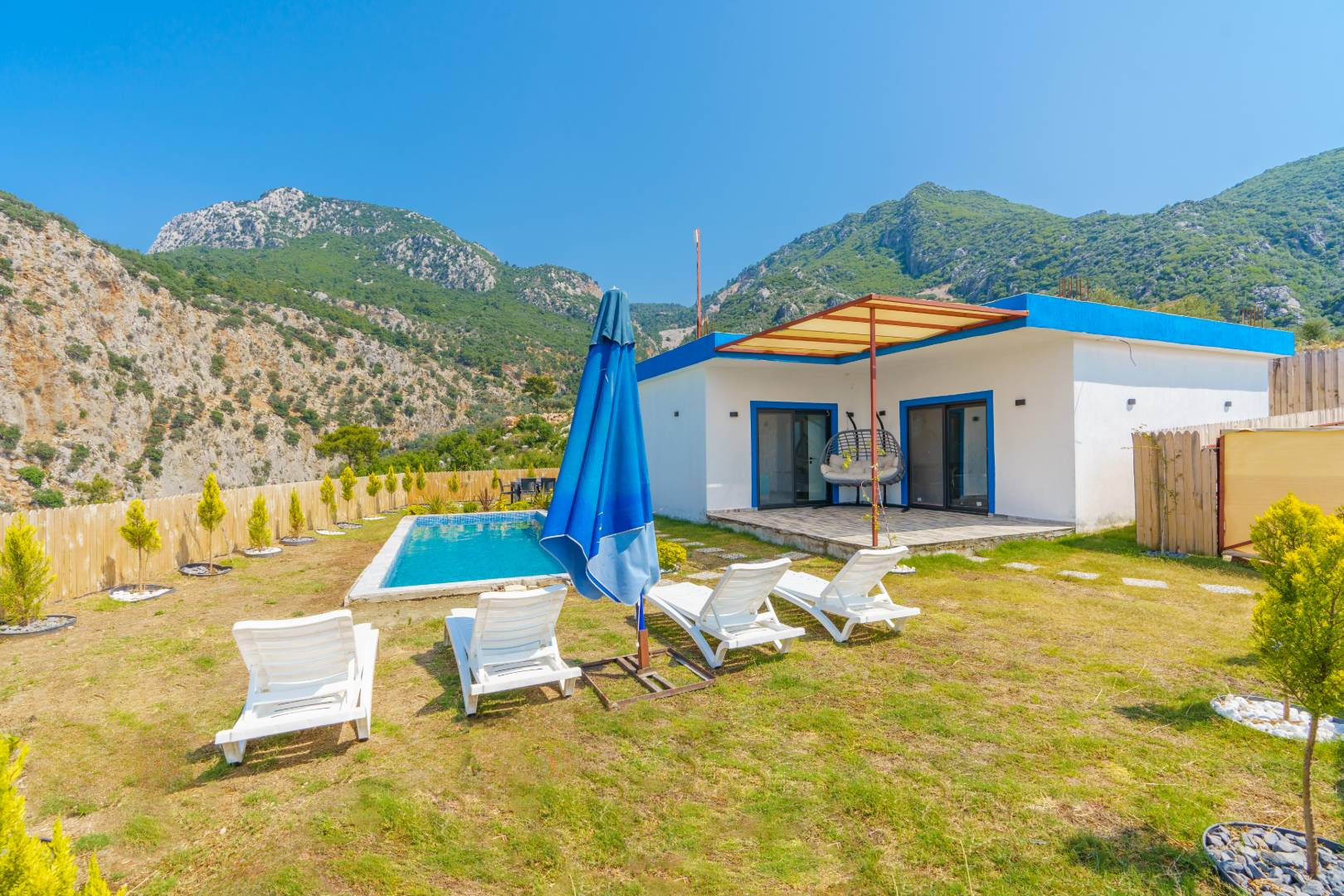 Kaş Aklar'da Enfes Doğa İçerisinde, Özel Havuzlu, 2+1 Villa 46087 — 7
