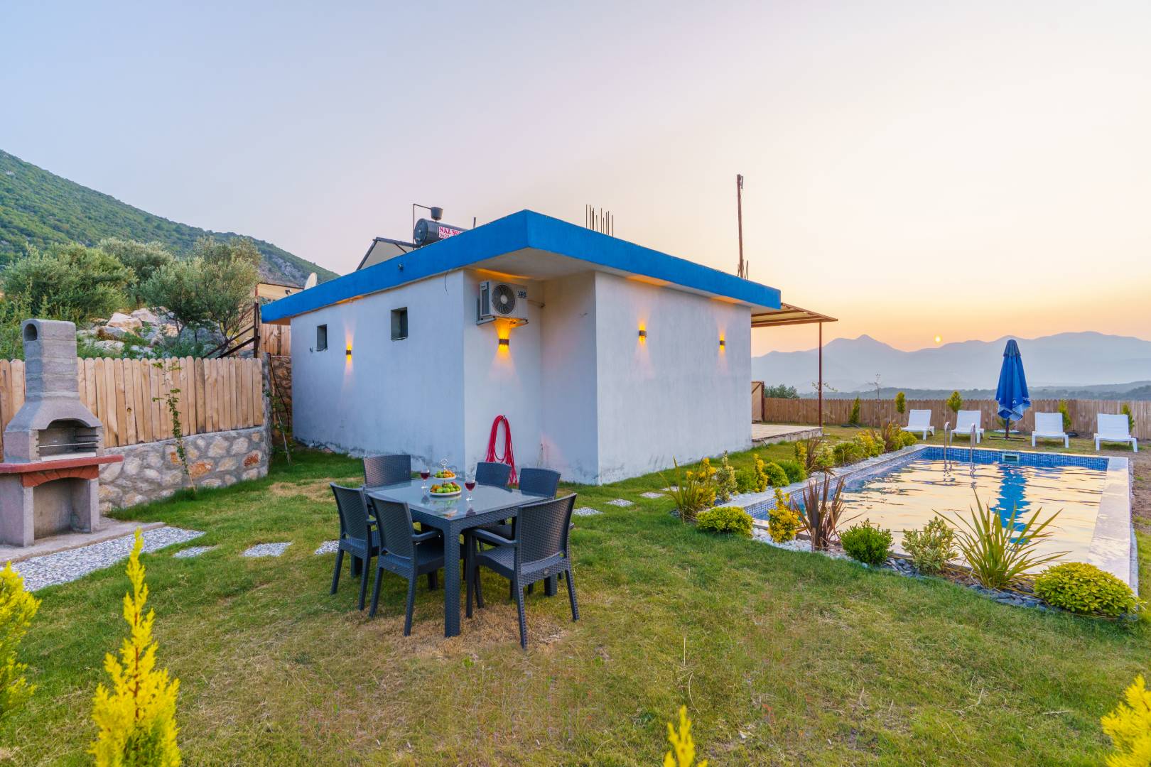 Kaş Aklar'da Enfes Doğa İçerisinde, Özel Havuzlu, 2+1 Villa