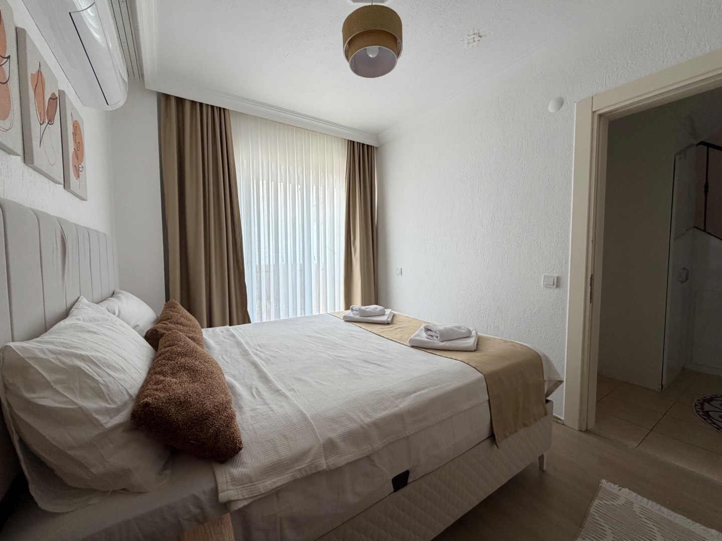 Kaş Andifli'de Çekirdek Ailelere Uygun, 2+1, Kiralık Apart