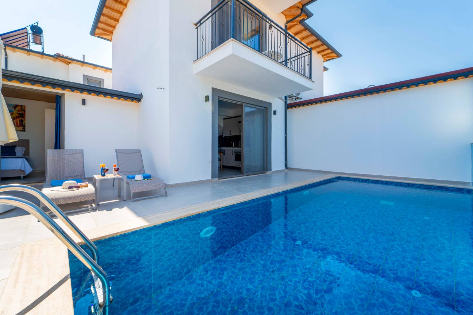 Kaş Andifli'de Çekirdek Ailelere Uygun, Özel Havuzlu, Kiralık Villa